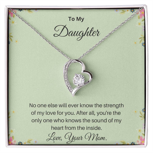 To My Daughter | Forever Love Necklace
