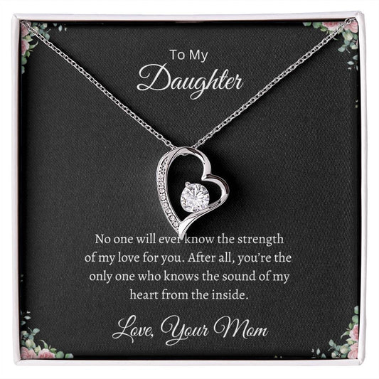 To My Daughter | Forever Love Necklace