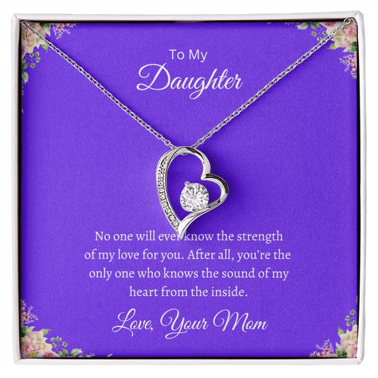 To My Daughter | Forever Love Necklace