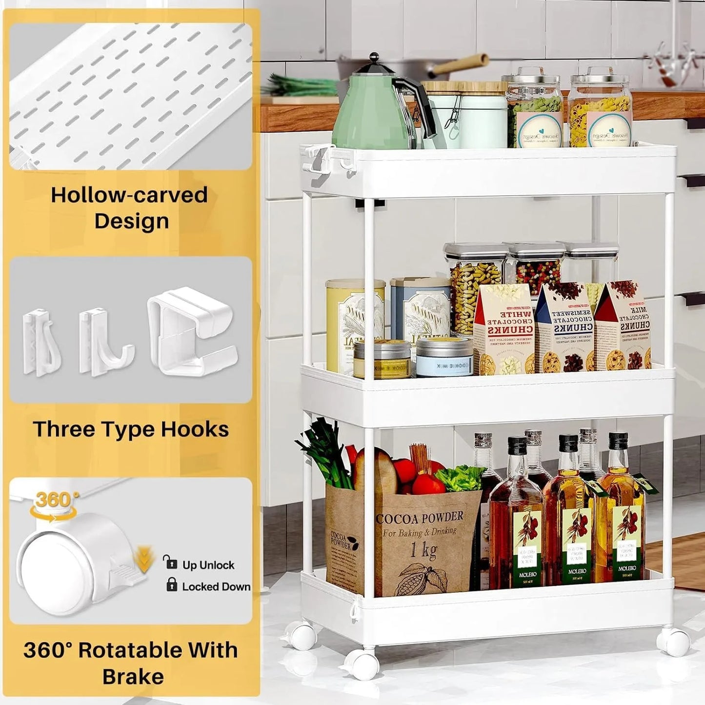 Easy Glide Storage Cart